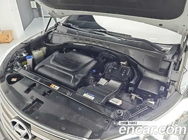 HYUNDAI MAXCRUZ 2014 — 121 566 км, серебристо-серый, Корея — под ключ — фото 5