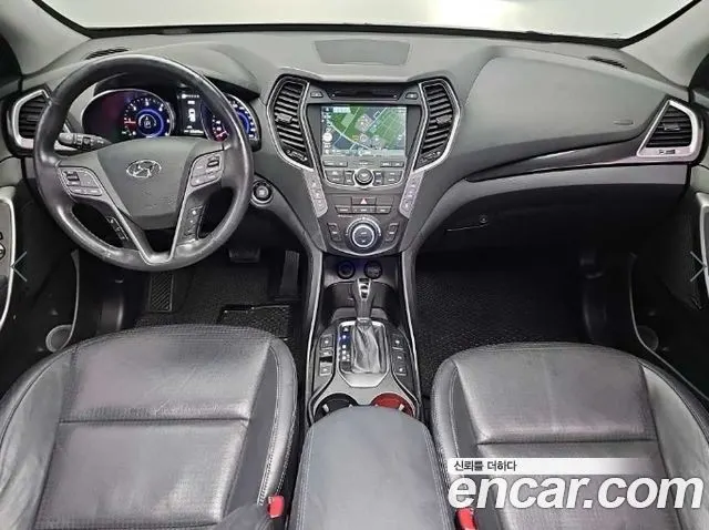 HYUNDAI MAXCRUZ 2014 — 121 566 км, серебристо-серый, Корея — под ключ — фото 7