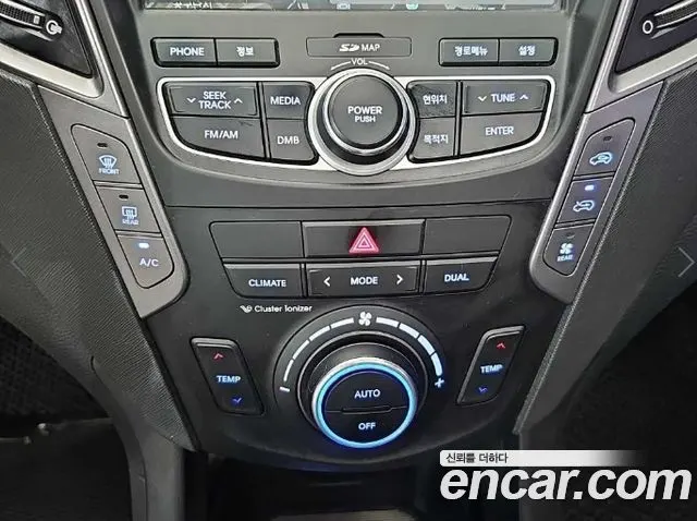 HYUNDAI MAXCRUZ 2014 — 121 566 км, серебристо-серый, Корея — под ключ — фото 10