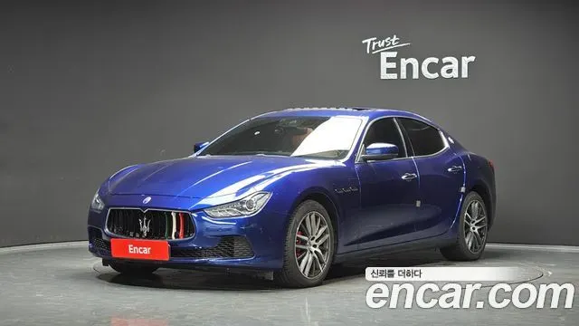 MASERATI GHIBLI — из Кореи под ключ