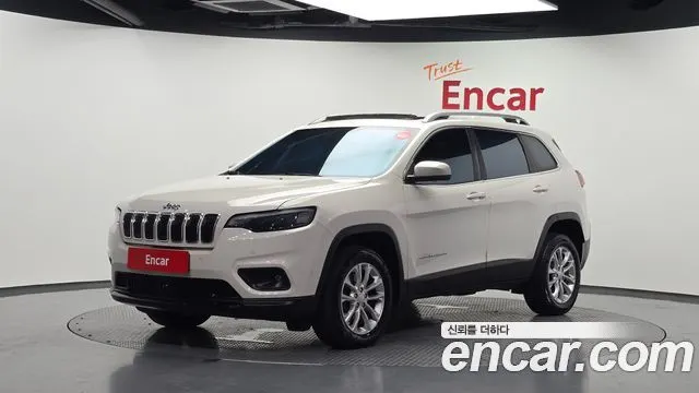 JEEP CHEROKEE 2019 — 109 387 км, белый, Корея — под ключ — фото 1