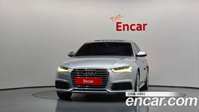 AUDI A6 2018 — 125 791 км, серебристо-серый, Корея — под ключ — фото 3