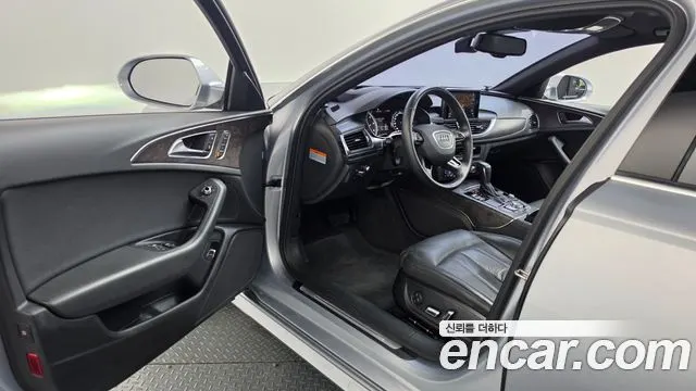 AUDI A6 2018 — 125 791 км, серебристо-серый, Корея — под ключ — фото 10