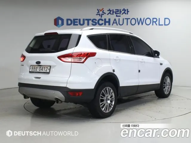 FORD KUGA 2016 — 150 000 км, белый, Корея — под ключ — фото 2