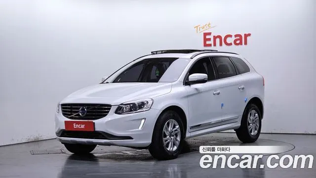 VOLVO XC60 2017 — 186 590 км, белый, Корея — под ключ — фото 1