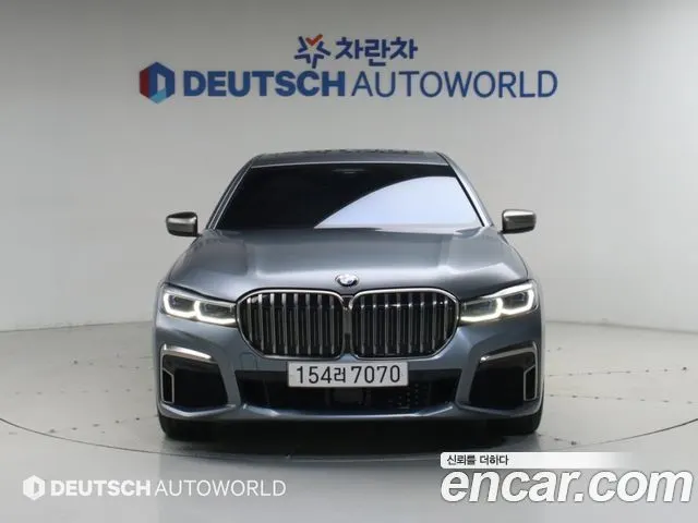 BMW 7 SERIES 2021 — 29 000 км, серебристо-серый, Корея — под ключ — фото 10