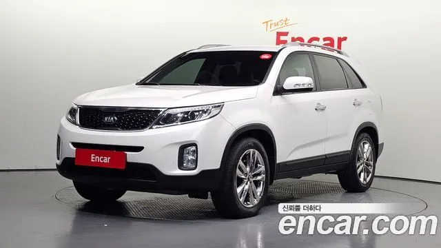 KIA SORENTO R 2014 — 66 946 км, белый, Корея — под ключ — фото 1