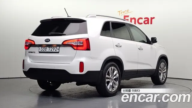 KIA SORENTO R 2014 — 66 946 км, белый, Корея — под ключ — фото 2