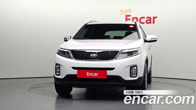 KIA SORENTO R 2014 — 66 946 км, белый, Корея — под ключ — фото 3