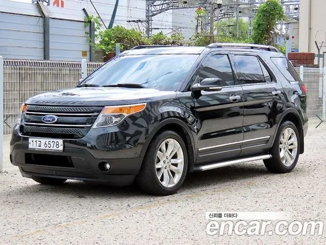 FORD EXPLORER 2015 — 144 180 км, чёрный, Корея — под ключ — фото 5