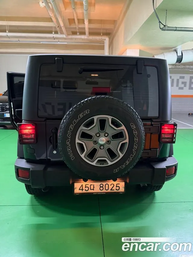 JEEP WRANGLER 2017 — 150 000 км, чёрный, Корея — под ключ — фото 2