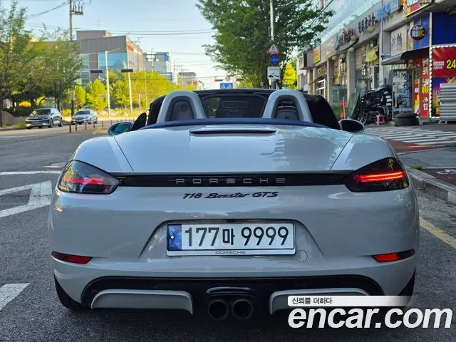PORSCHE 718 BOXSTER 2018 — 84 000 км, белый, Корея — под ключ — фото 3