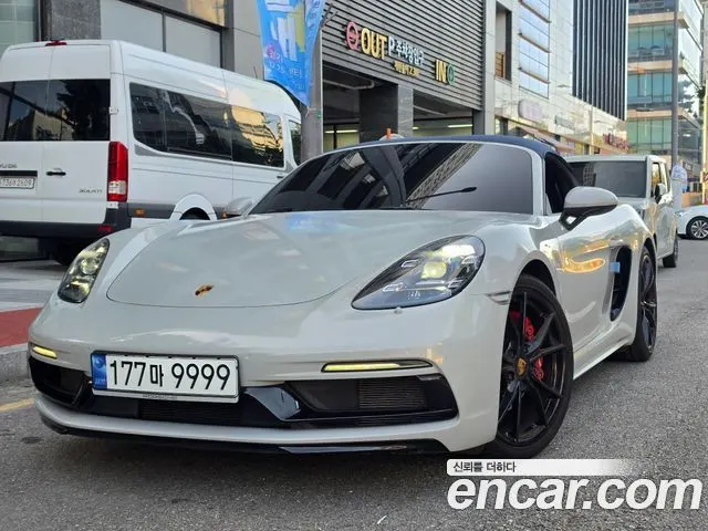 PORSCHE 718 BOXSTER 2018 — 84 000 км, белый, Корея — под ключ — фото 5