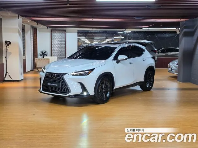LEXUS NX350H 2026 — 4 135 км, белый, Корея — под ключ — фото 1