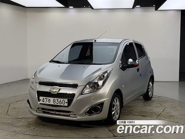 CHEVROLET SPARK 2013 — 110 000 км, серебристый, Корея — под ключ — фото 1