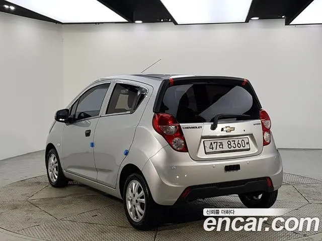 CHEVROLET SPARK 2013 — 110 000 км, серебристый, Корея — под ключ — фото 2
