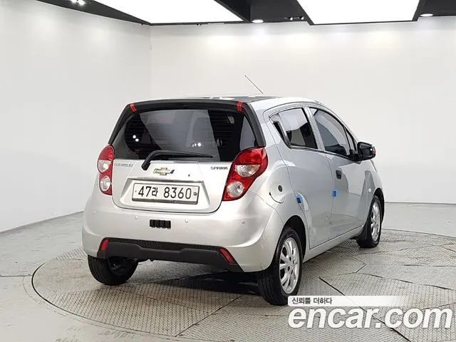 CHEVROLET SPARK 2013 — 110 000 км, серебристый, Корея — под ключ — фото 3