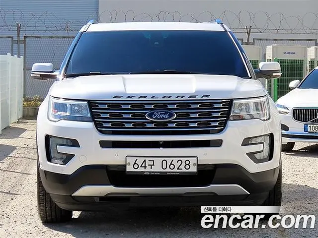 FORD EXPLORER 2016 — 148 888 км, белый, Корея — под ключ — фото 12