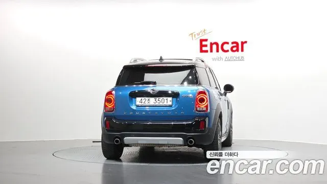 MINI COOPER S COUNTRYMAN 2019 — 47 321 км, синий, Корея — под ключ — фото 4