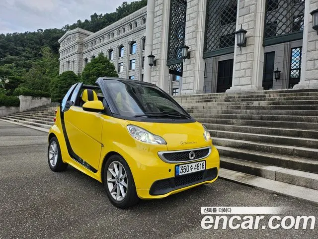 SMART FORTWO CABRIO — из Кореи под ключ