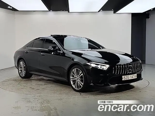 MERCEDES-BENZ CLS-CLASS C257 2019 — 150 000 км, чёрный, Корея — под ключ — фото 2