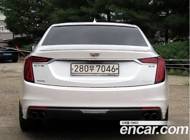 CADILLAC CT6 2019 — 133 854 км, белый, Корея — под ключ — фото 4