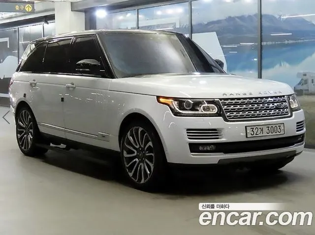 LAND ROVER RANGE ROVER — из Кореи под ключ