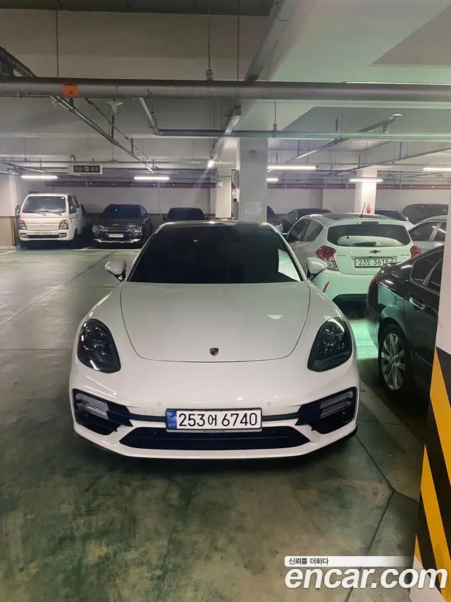 PORSCHE PANAMERA 2018 — 66 000 км, белый, Корея — под ключ — фото 11