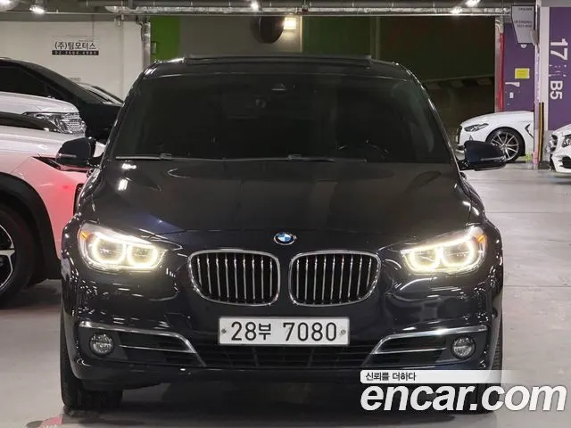 BMW 5 SERIES GT 2015 — 207 422 км, синий, Корея — под ключ — фото 3