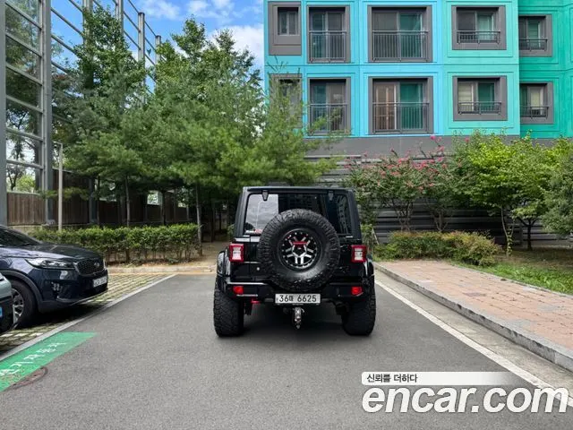 JEEP WRANGLER 2019 — 128 500 км, чёрный, Корея — под ключ — фото 2