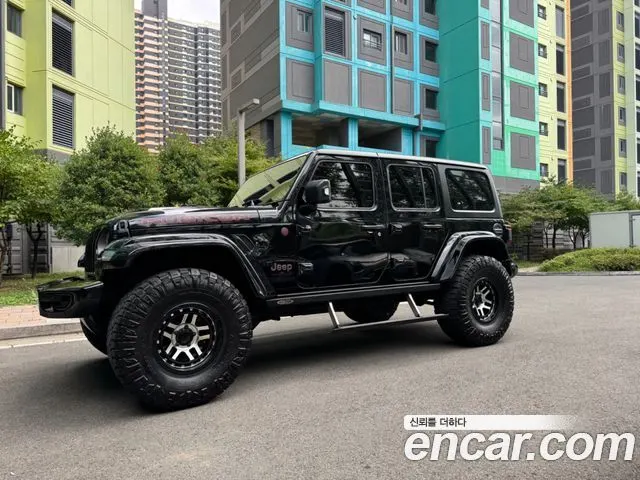 JEEP WRANGLER 2019 — 128 500 км, чёрный, Корея — под ключ — фото 8