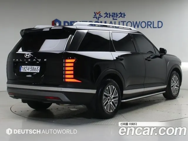 HYUNDAI PALISADE 2026 — 3 256 км, чёрный, Корея — под ключ — фото 2