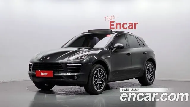 PORSCHE MACAN 2017 — 152 176 км, серый, Корея — под ключ — фото 1