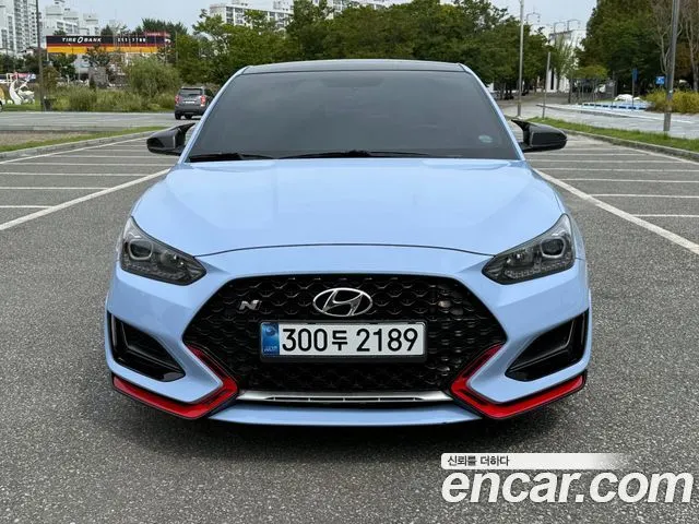 HYUNDAI VELOSTER 2019 — 122 200 км, голубой, Корея — под ключ — фото 12