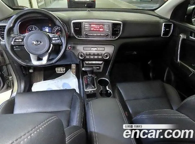 KIA SPORTAGE THE BOLD 2019 — 165 548 км, серебристо-серый, Корея — под ключ — фото 9
