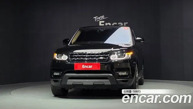 LAND ROVER RANGE ROVER SPORT 2017 — 73 754 км, чёрный, Корея — под ключ — фото 3