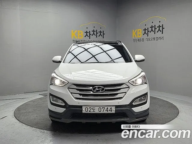HYUNDAI SANTA FE 2015 — 240 030 км, белый, Корея — под ключ — фото 2