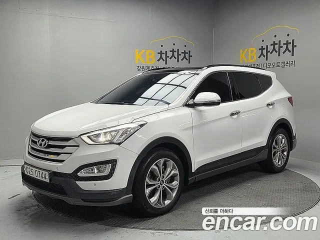 HYUNDAI SANTA FE 2015 — 240 030 км, белый, Корея — под ключ — фото 11