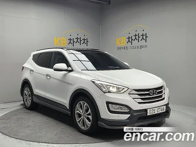 HYUNDAI SANTA FE 2015 — 240 030 км, белый, Корея — под ключ — фото 3