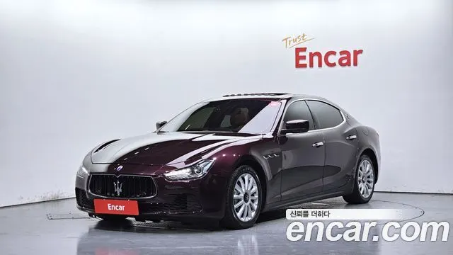 MASERATI GHIBLI — из Кореи под ключ