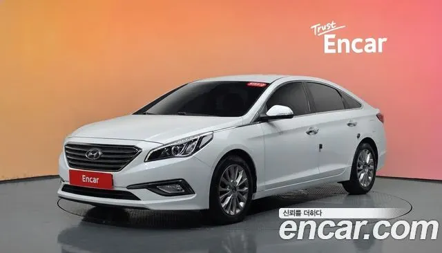 HYUNDAI SONATA 2017 — 130 770 км, белый, Корея — под ключ — фото 2