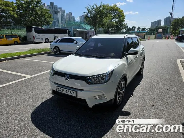 KGM TIVOLI 2016 — 220 000 км, белый-перламутр, Корея — под ключ — фото 2