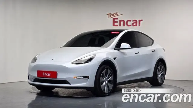 TESLA MODEL Y 2022 — 19 702 км, белый, Корея — под ключ — фото 11