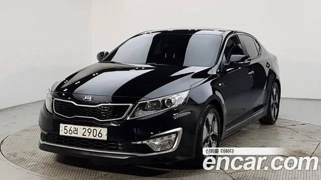 KIA K5 HYBRID 2013 — 149 600 км, чёрный, Корея — под ключ — фото 12