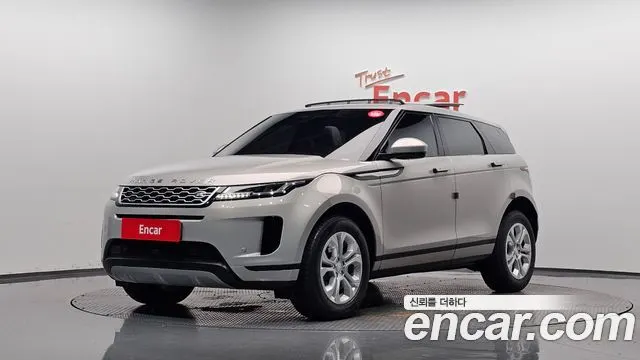 LAND ROVER RANGE ROVER EVOQUE 2022 — 40 638 км, серебристо-серый, Корея — под ключ — фото 1
