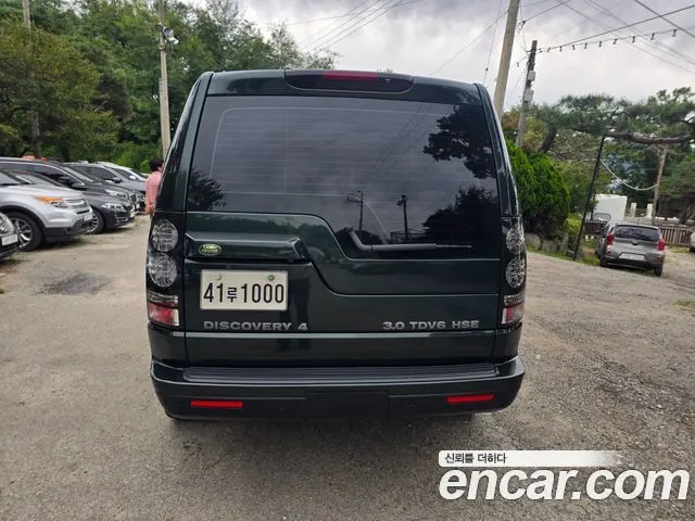 LAND ROVER DISCOVERY 4 2010 — 135 125 км, тёмно-зелёный, Корея — под ключ — фото 3