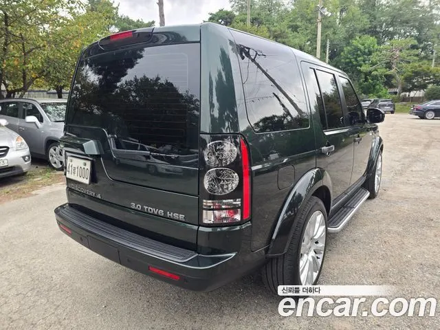 LAND ROVER DISCOVERY 4 2010 — 135 125 км, тёмно-зелёный, Корея — под ключ — фото 4