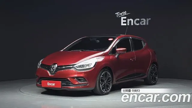 RENAULT KOREA CLIO 2019 — 85 805 км, красный, Корея — под ключ — фото 1