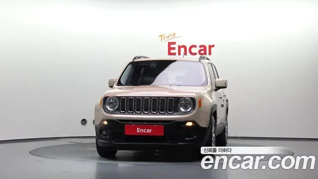 JEEP RENEGADE 2016 — 133 297 км, белый-перламутр, Корея — под ключ — фото 3
