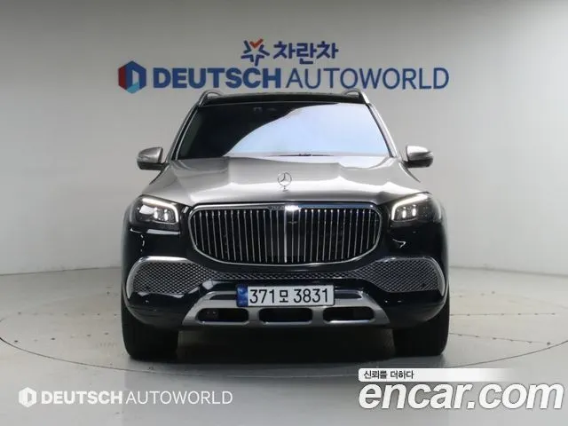 MERCEDES-BENZ GLS-CLASS X167 2023 — 24 096 км, тёмно-зелёный, Корея — под ключ — фото 3